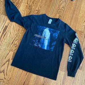 Metal core LS band shirt